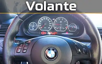 Volante de BMW E46 320i.